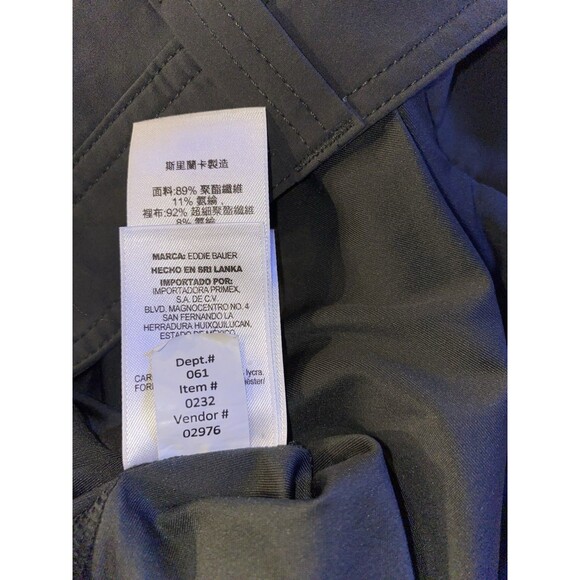 Eddie Bauer Women’s Trail Skort Size 10 Dark Gray Charcoal Hiking Athletic Cargo - Picture 3 of 7
